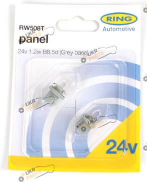 Лампочка панели приборов Ring Grey BAX 24V 1.2W B8.5d (RW508T)