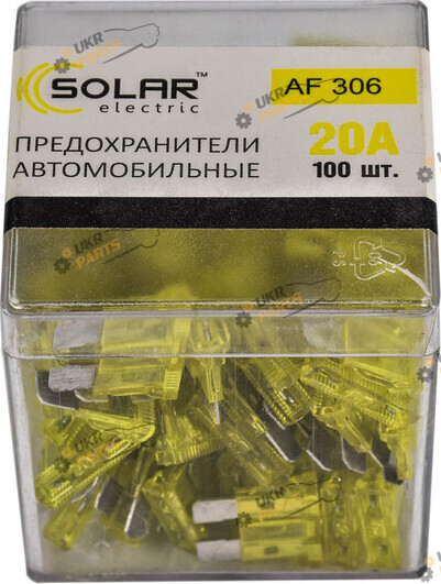 Предохранитель SOLAR 100 шт (AF306)