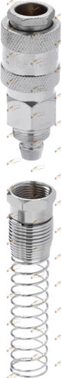 Быстроразъемное соединение Intertool 8х12 мм (PT-1832)