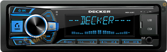 Бездисковая автомагнитола Decker MDR 122 BT (MDR-122 BT)
