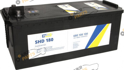 Грузовой аккумулятор Cartechnic SHD ULTRA POWER L+ 1000 А 180 Ач (CART680108100)