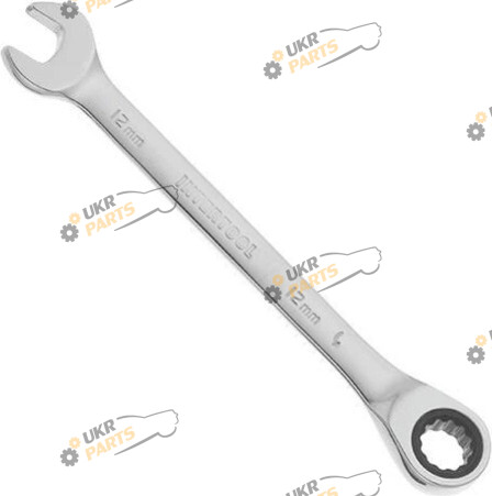 Ключ комбинированный Intertool с трещеткой 12 мм (XT-1352)