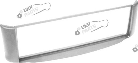 Переходная рамка Smart For Two 1998 > Grey 1 din (21337)
