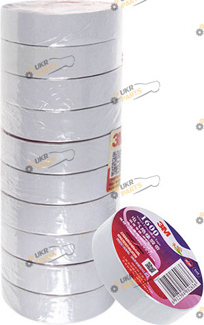 Изолента 3M White 20 м / 18 мм (46747)