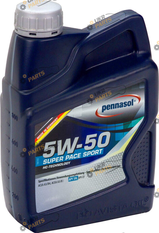 Моторное масло Pennasol SUPER PACE SPORT 5W-50 1 л (PENNASOL SUPER PACE SPORT SAE 5W50 1L)