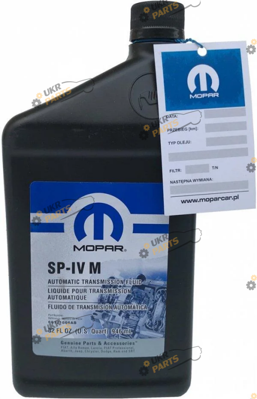 Масло трансмиссионное Mopar ATF SP-IV 0.946 л (68171866AB)