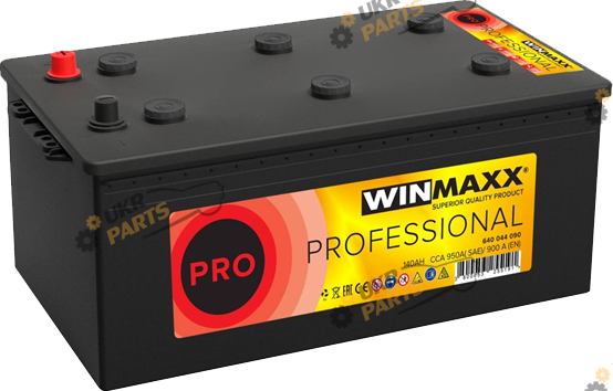 Автомобильный аккумулятор WINMAXX PROFESSIONAL PRO 6CТ-195 195 Ач (PRO-195-MP)