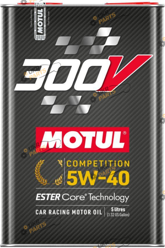 Моторное масло Motul 300V COMPETITION 5W-40 5 л (826651 / 110818)