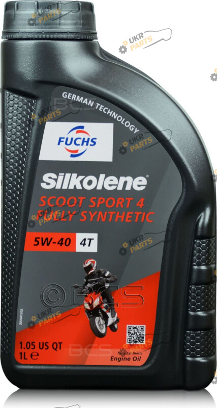 Моторное масло Fuchs Silkolene Scoot Sport 4 5W-40 1 л (600986117)