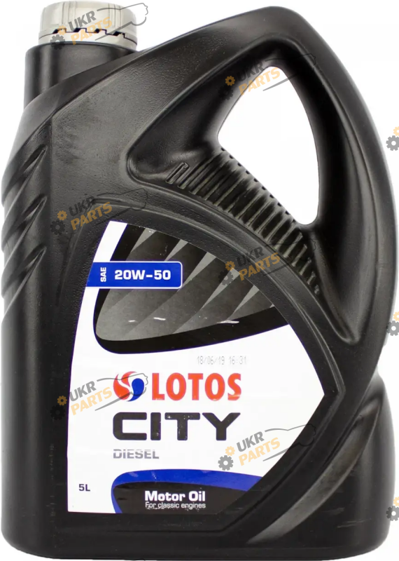 Моторное масло Lotos City Diesel 20W-50 5 л (WF-K502780-0H0)