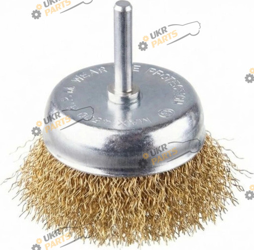 Щетка чашечная Intertool 75 мм, 1/4
