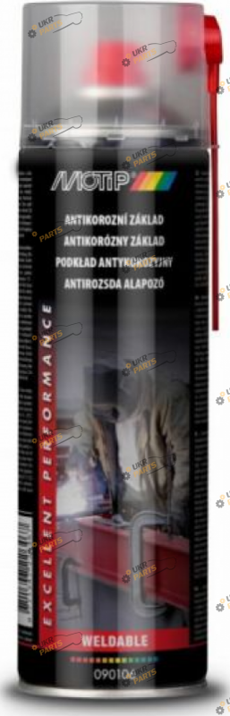 Антикор Motip ANTI CORROSION PRIMER RED 0.5 л (090106)
