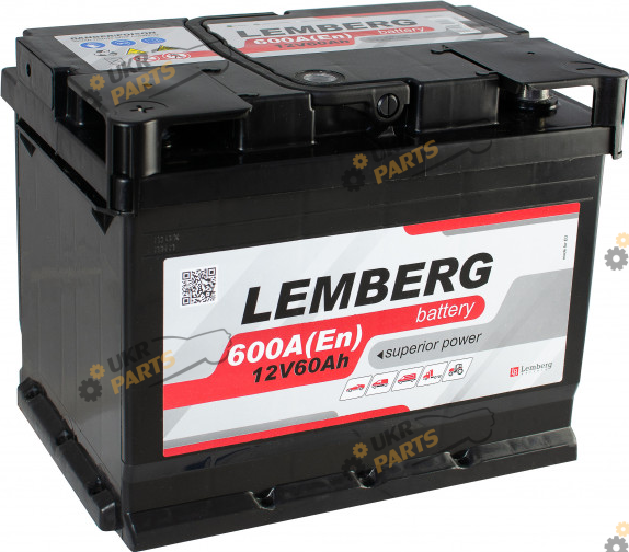 Автомобильный аккумулятор Lemberg 60 Ач (LB60-1)