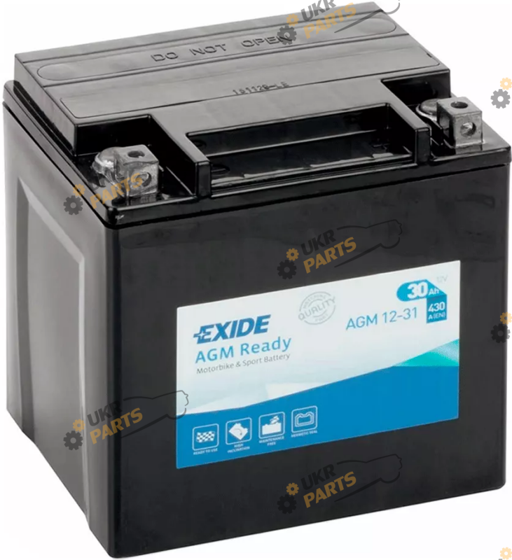 Мотоциклетный аккумулятор Exide AGM Ready 30 Ач (AGM12-31)