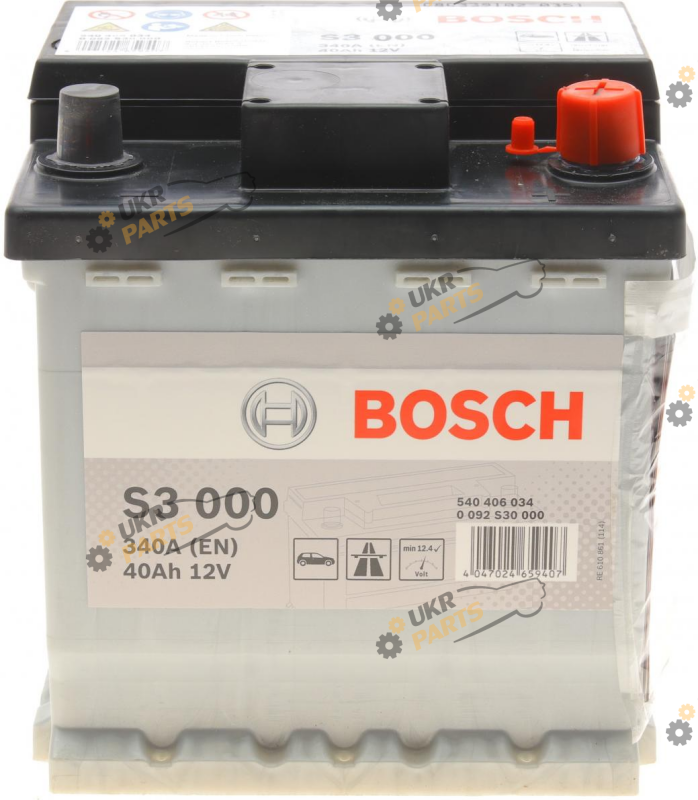 Автомобильный аккумулятор Bosch 40 Ач (0 092 S30 000)