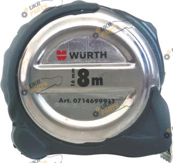 Рулетка Wurth РУЛЕТКА КИШЕНЬКОВА PROFI 8м (0714699913)