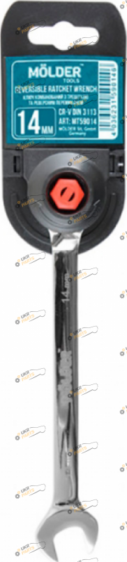 Ключ комбинированный MOLDER с трещеткой 14 мм (MT59014)