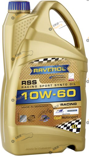 Моторное масло Ravenol RSS 10W-60 4 л (RAVRSS10W604L)