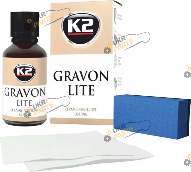 Полироль для кузова Carso Gravon Lite, керамика + аплликатор 0.3 л (K20597)