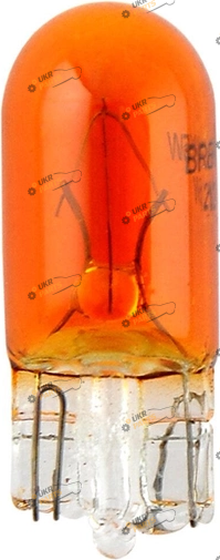 Лампочка поворота Brevia AMBER B2 blister 2шт. (10/250 шт.) (12309B2)