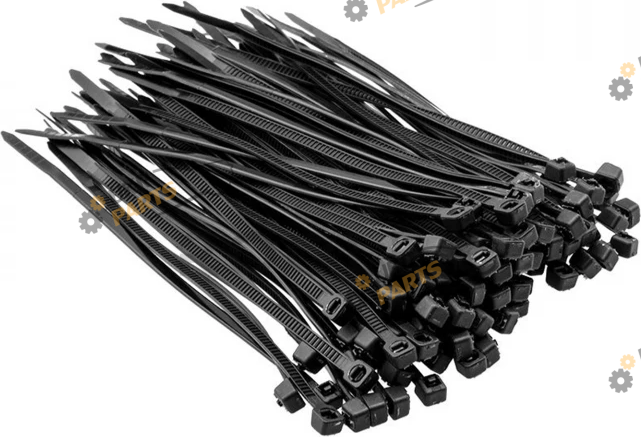 Набор хомутов Norma 100 штук Gemi 450x4.8м черные (NR TKUV 450X4.8B)