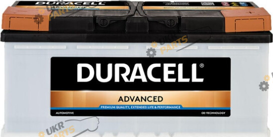 Автомобильный аккумулятор Duracell Advanced 110 Ач (DA110)