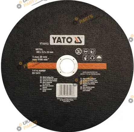 По металлу Yato Ø= 300 х 32 мм, h= 3.2 мм (YT-6113)