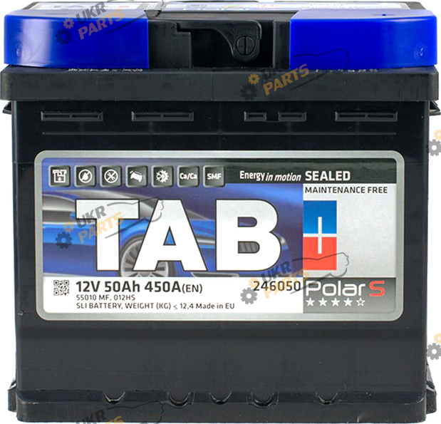 Автомобильный аккумулятор TAB En450 A Polar R+ 50 Ач (246050)