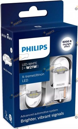 Лампочка Philips W21W 12/24V X-tremeUltinon LED gen2 white B2 (11065XUWX2)