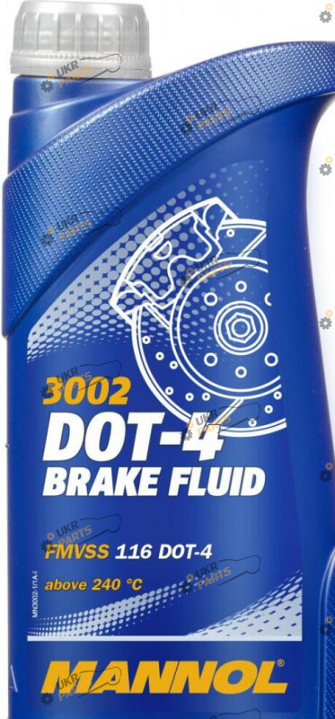 Тормозная жидкость Mannol DOT 4 HBF 0.5 л (3002)