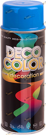 Аэрозольная краска Deco Color Decoration синий 400 мл (RAL5015/65568/720088)