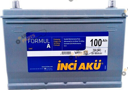 Автомобильный аккумулятор INCI AKU Asia 760A (L+) 100 Ач (	D31 100 076 111)