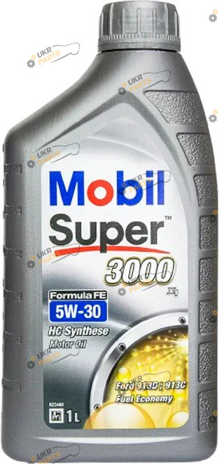 Моторное масло Mobil Super 3000 X1 Formula FE 5W-30 1 л (4107795811)