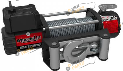 Электрическая лебедка T-max EW-12500 12V/5,670т MUSCLELIFT (7345104)