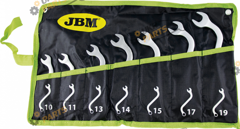 Набор комбинированных ключей JBM 10 мм 7 шт 10-19 мм (50563)