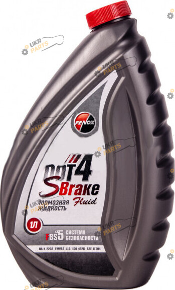 Тормозная жидкость Fenox DOT 4 SBrake 1 л (SBF4010)