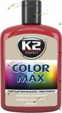 Полироль для кузова K2 COLOR MAX красная 0.2 л (K020CE)