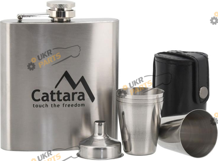 Фляга Cattara 0,175 л с стопками и лейкой (DO 13625)