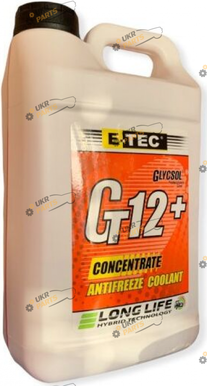 Антифриз E-TEC -40 Glycsol XLC G12+ красный 5 л (10525)