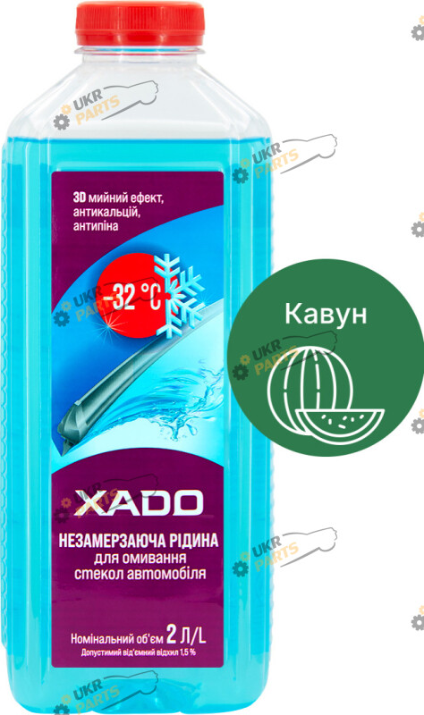 Жидкость омывателя концентрат зимняя Xado Фруктовый салат -80 °C 2 л (XA 50016_1)