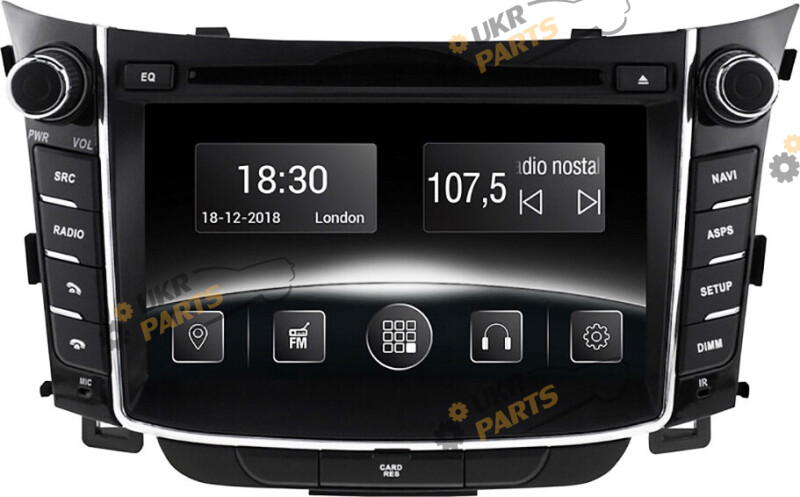 Штатная автомагнитола Gazer CM5007-GD Hyundai (27063)