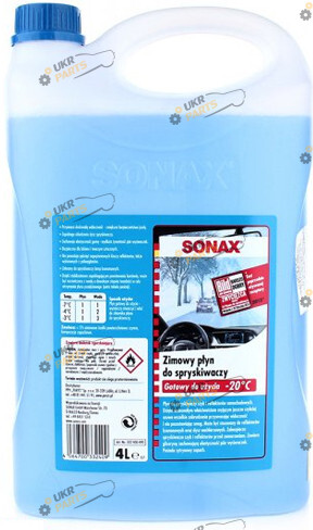 Жидкость омывателя концентрат зимняя Sonax -20 °C 4 л (SONAX3324004L)