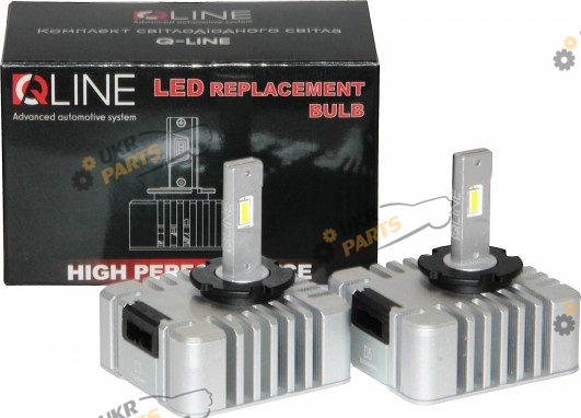 LED лампа QLine Ultra 6000K D5S 65 Вт (00-00020284)