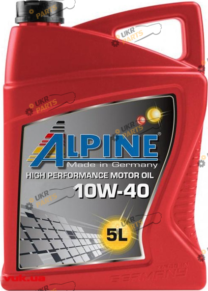 Моторное масло Alpine Turbo Diesel 10W-40 5 л (2505-5)