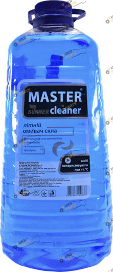 Жидкость омывателя готовая летняя Master cleaner Морской бриз 4 л (4800304773)