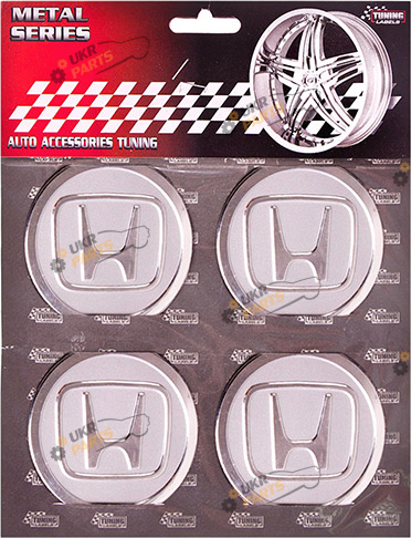 Эмблема на колпак SJS 60 мм (4 шт.) Honda (53537)