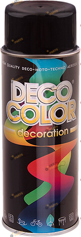 Аэрозольная краска Deco Color Decoration черный мат 400 мл (720156)