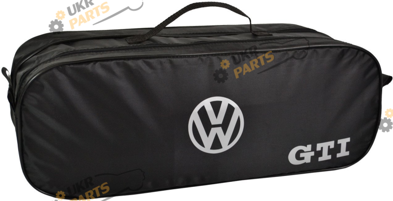 Сумка органайзер Poputchik Volkswagen GTI чорна розмір 50 х 18 х 18 см 16 л (03-103-2Д)