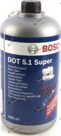 Тормозная жидкость Bosch DOT 5.1 Brake Fluid SUPER 1 л (1 987 479 121)