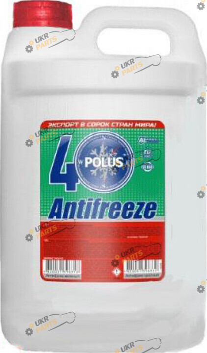 Антифриз Полюс -40 G12 красный 10 л (7035)